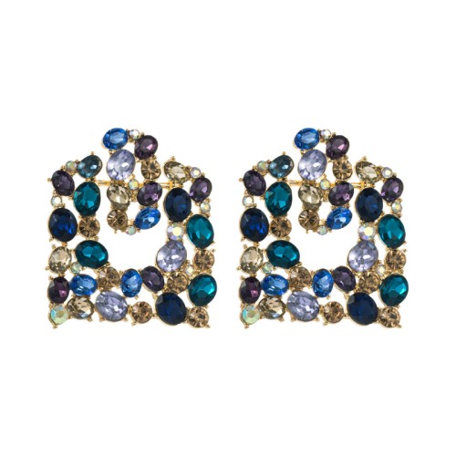 Fashion Jewelry Rhinestone Earrings For Women YWHME-897