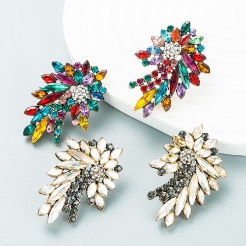 Fashion Jewelry Rhinestone Earrings For Women YWHME-898