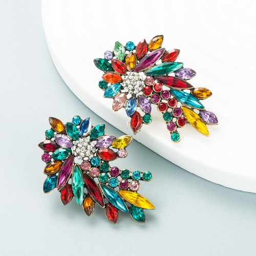 Fashion Jewelry Rhinestone Earrings For Women YWHME-898