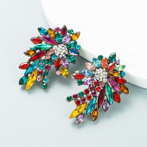 Fashion Jewelry Rhinestone Earrings For Women YWHME-898