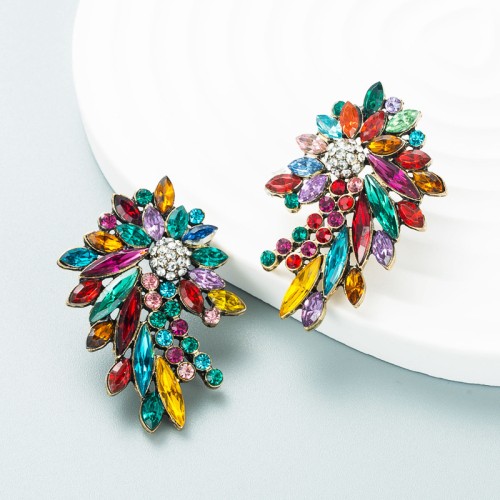 Fashion Jewelry Rhinestone Earrings For Women YWHME-898