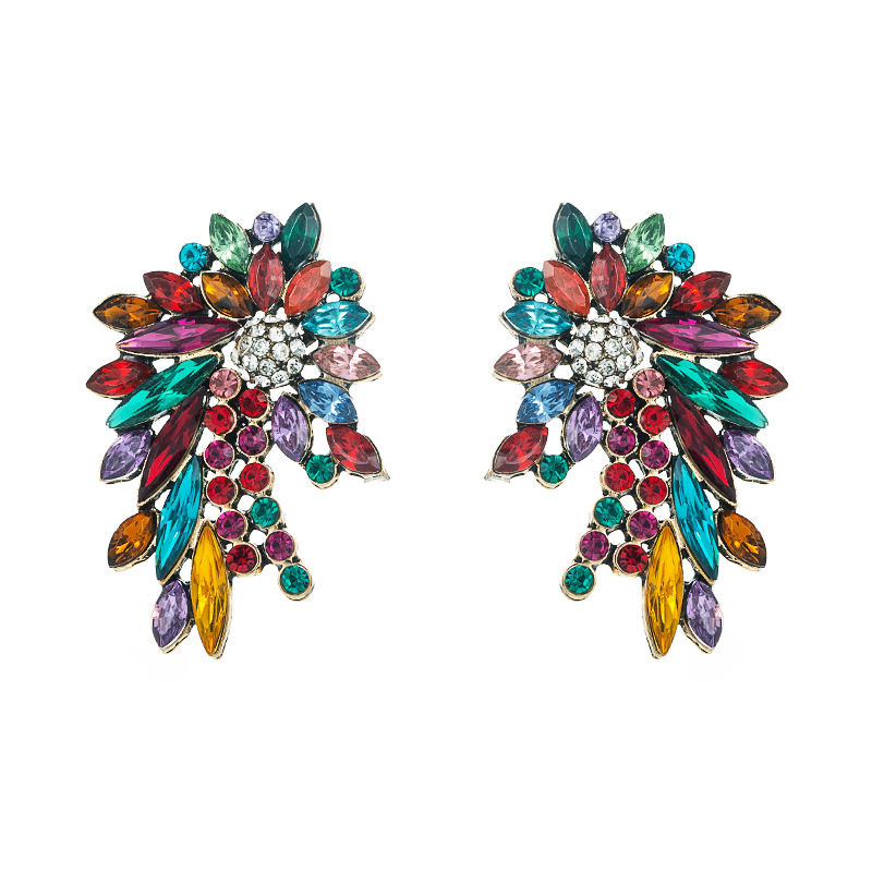 Fashion Jewelry Rhinestone Earrings For Women YWHME-898 