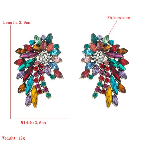 Fashion Jewelry Rhinestone Earrings For Women YWHME-898