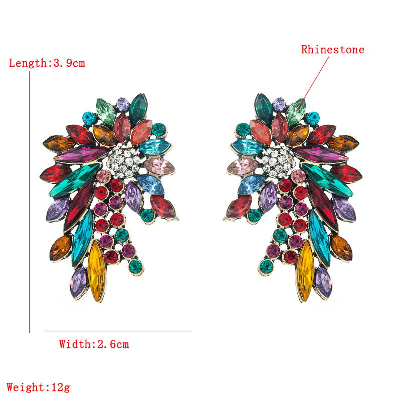 Fashion Jewelry Rhinestone Earrings For Women YWHME-898 