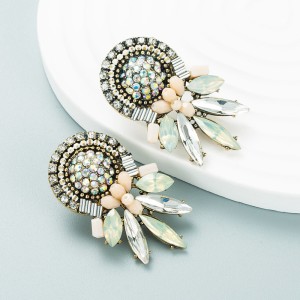 Fashion Jewelry Rhinestone Earrings For Women YWHME-899 