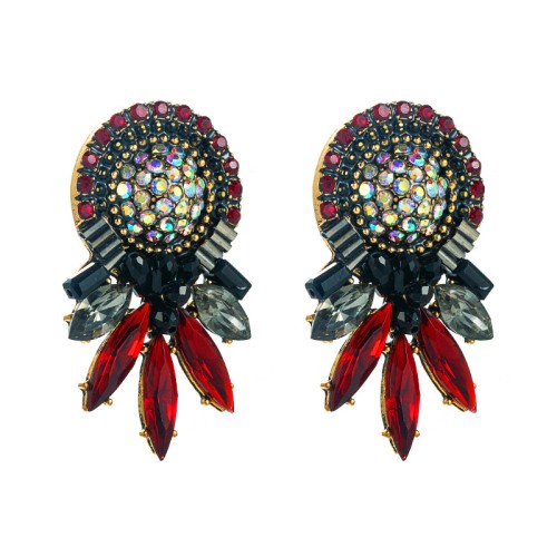 Fashion Jewelry Rhinestone Earrings For Women YWHME-899