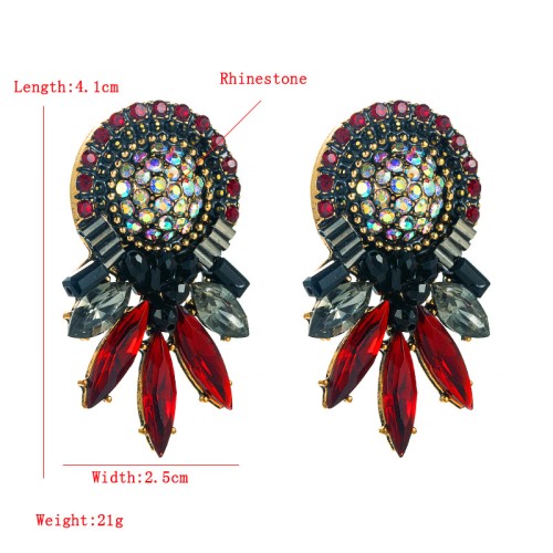 Fashion Jewelry Rhinestone Earrings For Women YWHME-899