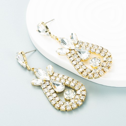 Fashion Jewelry Rhinestone Earrings For Women YWHME-900