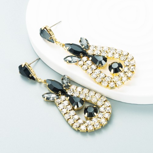 Fashion Jewelry Rhinestone Earrings For Women YWHME-900