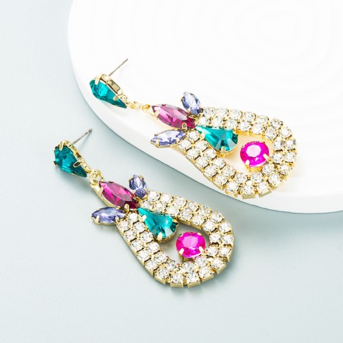 Fashion Jewelry Rhinestone Earrings For Women YWHME-900