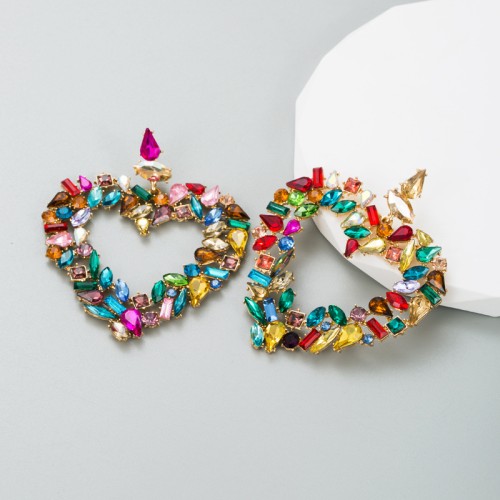 Fashion Jewelry Rhinestone Earrings For Women YWHME-903