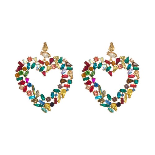 Fashion Jewelry Rhinestone Earrings For Women YWHME-903