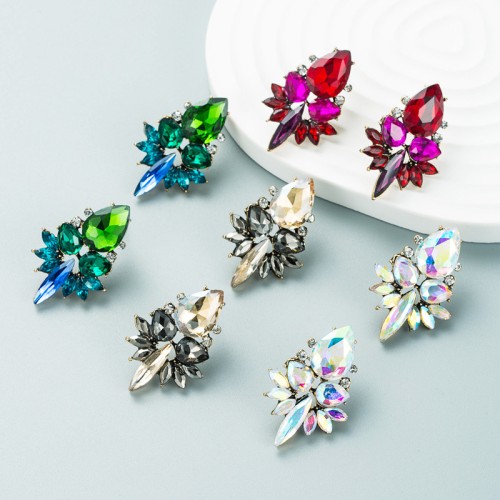 Fashion Jewelry Rhinestone Earrings For Women YWHME-904