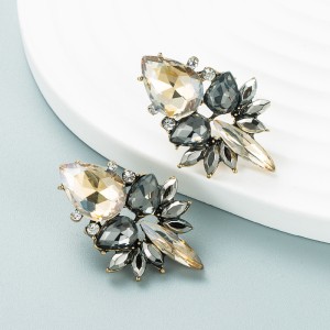 Fashion Jewelry Rhinestone Earrings For Women YWHME-904 