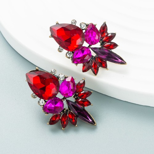 Fashion Jewelry Rhinestone Earrings For Women YWHME-904