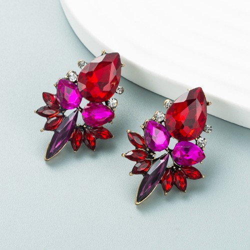 Fashion Jewelry Rhinestone Earrings For Women YWHME-904