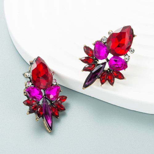 Fashion Jewelry Rhinestone Earrings For Women YWHME-904