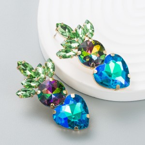 Fashion Jewelry Rhinestone Earrings For Women YWHME-908 