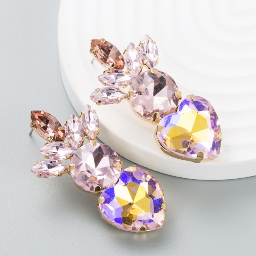 Fashion Jewelry Rhinestone Earrings For Women YWHME-908