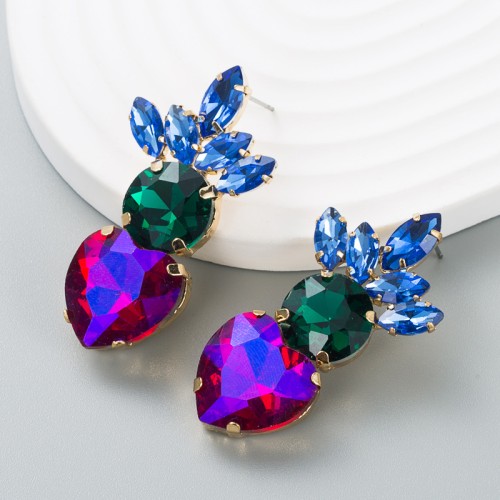 Fashion Jewelry Rhinestone Earrings For Women YWHME-908