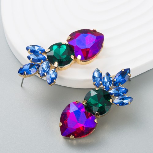 Fashion Jewelry Rhinestone Earrings For Women YWHME-908