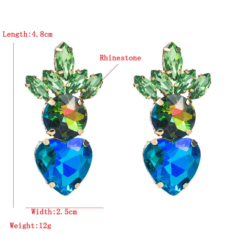 Fashion Jewelry Rhinestone Earrings For Women YWHME-908 