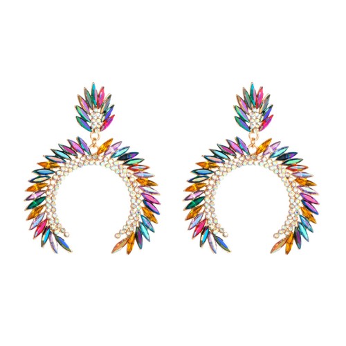 Fashion Jewelry Rhinestone Earrings For Women YWHME-909