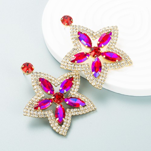 Fashion Jewelry Rhinestone Earrings For Women YWHME-910