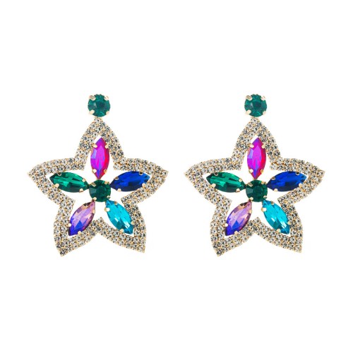 Fashion Jewelry Rhinestone Earrings For Women YWHME-910