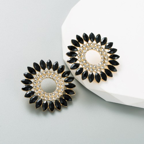 Fashion Jewelry Rhinestone Earrings For Women YWHME-911