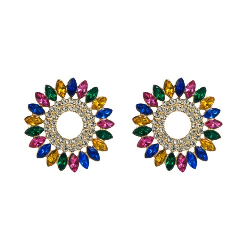 Fashion Jewelry Rhinestone Earrings For Women YWHME-911