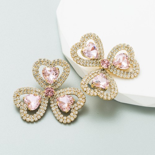 Fashion Jewelry Rhinestone Earrings For Women YWHME-913