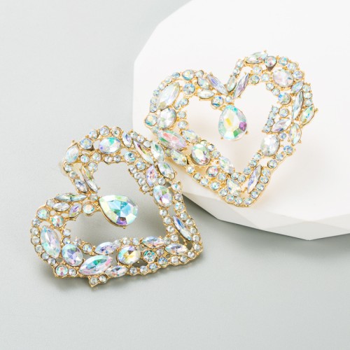 Fashion Jewelry Rhinestone Earrings For Women YWHME-914