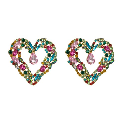 Fashion Jewelry Rhinestone Earrings For Women YWHME-914