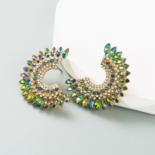 Fashion Jewelry Rhinestone Earrings For Women YWHME-915