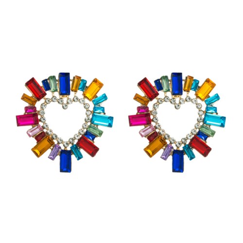 Fashion Jewelry Rhinestone Earrings For Women YWHME-916