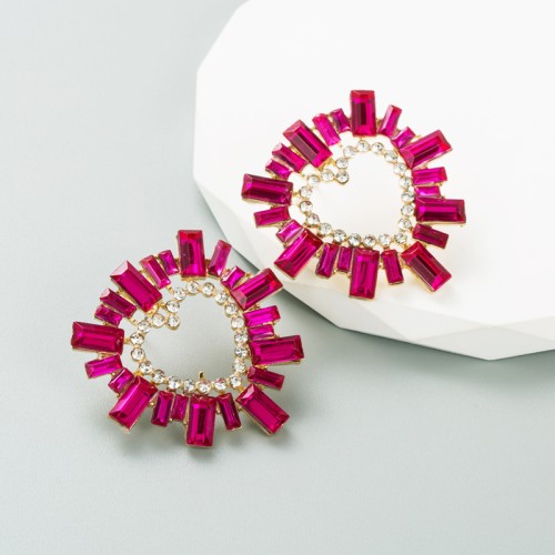 Fashion Jewelry Rhinestone Earrings For Women YWHME-916