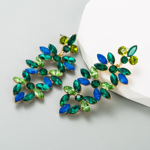 Fashion Jewelry Rhinestone Earrings For Women YWHME-918