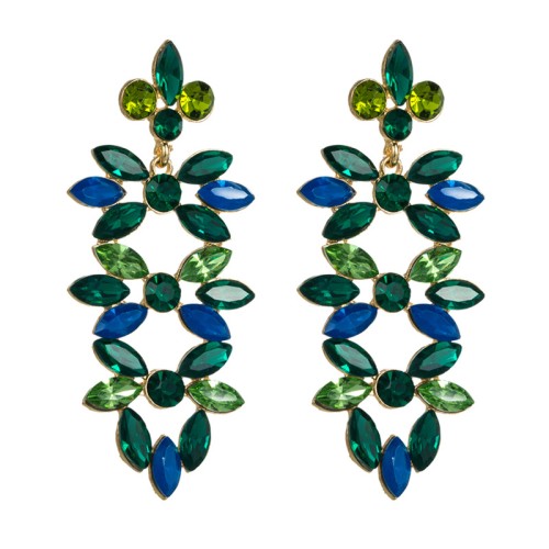 Fashion Jewelry Rhinestone Earrings For Women YWHME-918