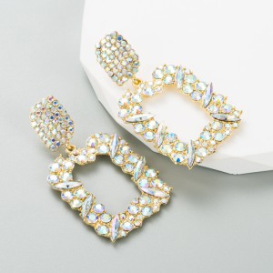 Fashion Jewelry Rhinestone Earrings For Women YWHME-919 