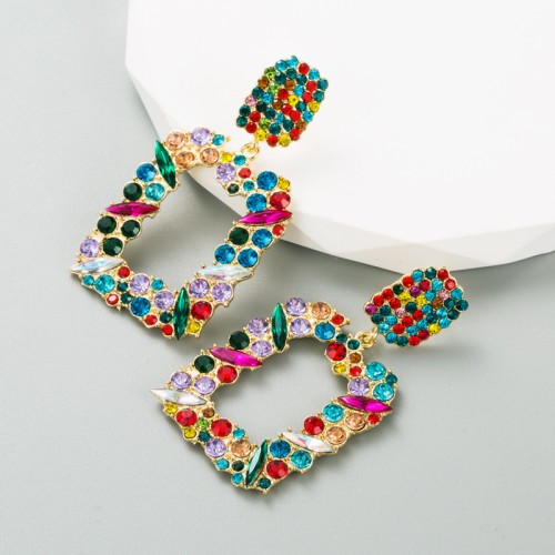 Fashion Jewelry Rhinestone Earrings For Women YWHME-919