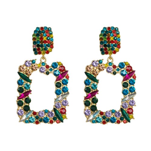 Fashion Jewelry Rhinestone Earrings For Women YWHME-919