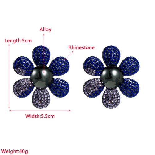 Fashion Jewelry Rhinestone Earrings For Women YWHME-920