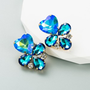 Fashion Jewelry Rhinestone Earrings For Women YWHME-921 