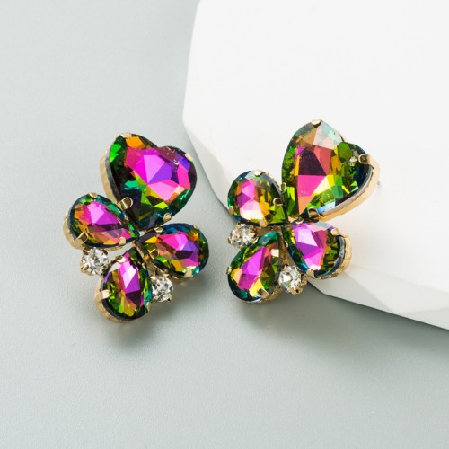 Fashion Jewelry Rhinestone Earrings For Women YWHME-921