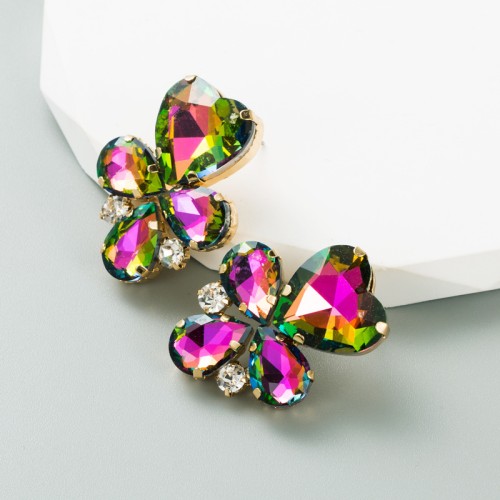 Fashion Jewelry Rhinestone Earrings For Women YWHME-921