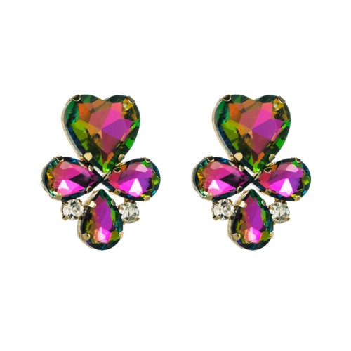 Fashion Jewelry Rhinestone Earrings For Women YWHME-921