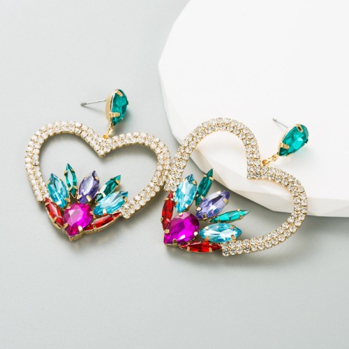 Fashion Jewelry Rhinestone Earrings For Women YWHME-922