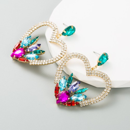 Fashion Jewelry Rhinestone Earrings For Women YWHME-922