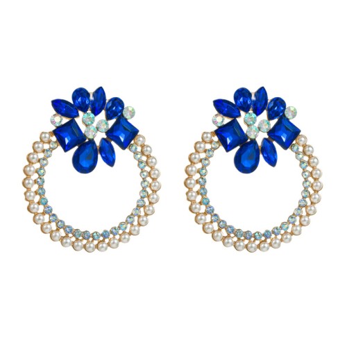 Fashion Jewelry Rhinestone Earrings For Women YWHME-923